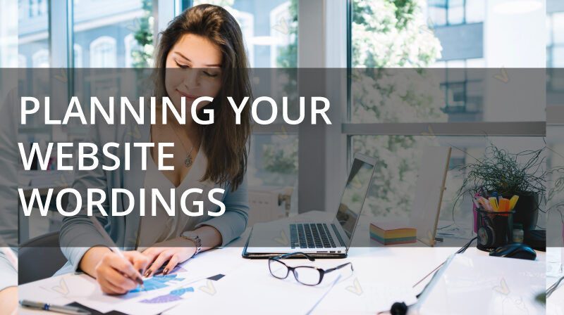 Planning your Website Wordings