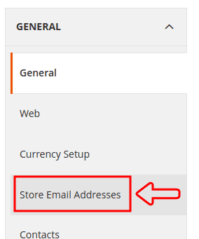 Magento 2 Store Email Addresses