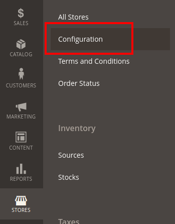 Magento 2 Stores Settings Configuration